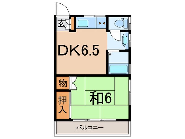 関口ハイツの物件間取画像